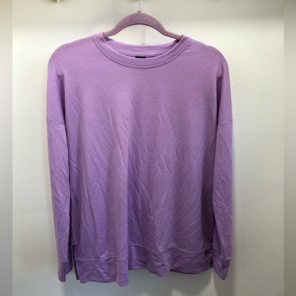 Ideology Purple Pullover Top